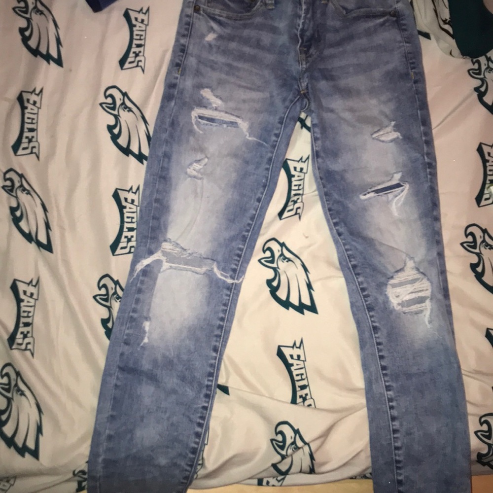 AE ripped jeans